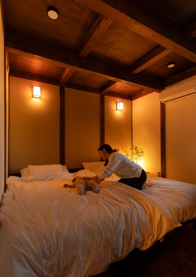 綿半林業 【1724万円/36坪/ひのき/子育て】人を呼ぶのが楽しみになる癒しの古民家風ひのきの家の建築実例画像8