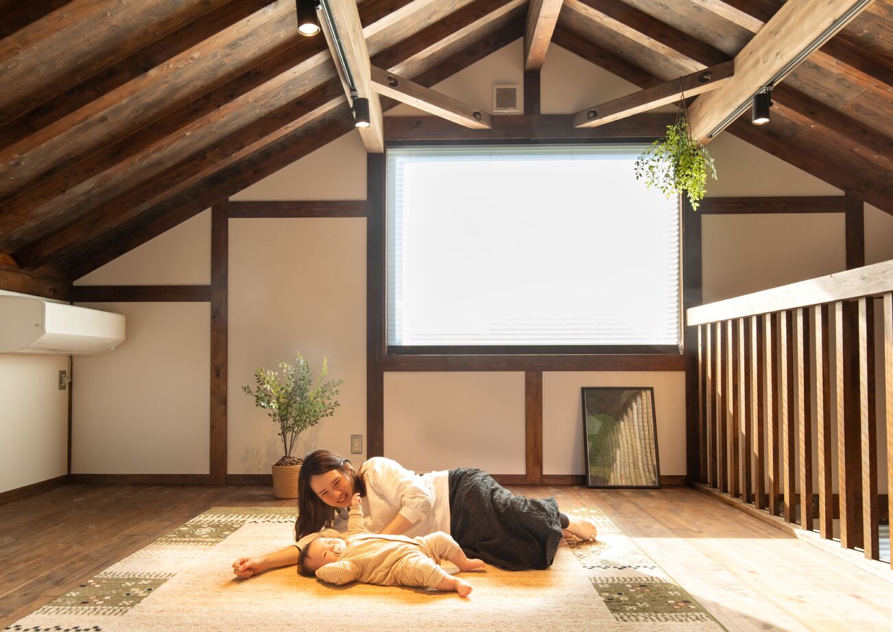 綿半林業 【1724万円/36坪/ひのき/子育て】人を呼ぶのが楽しみになる癒しの古民家風ひのきの家の建築実例画像13