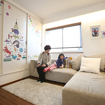 アーキホームライフ ［京都・2000万円台・30坪以上・駐車場有］自然素材をふんだんに使った、ナチュラルテイストの家（間取り）の建築実例画像3