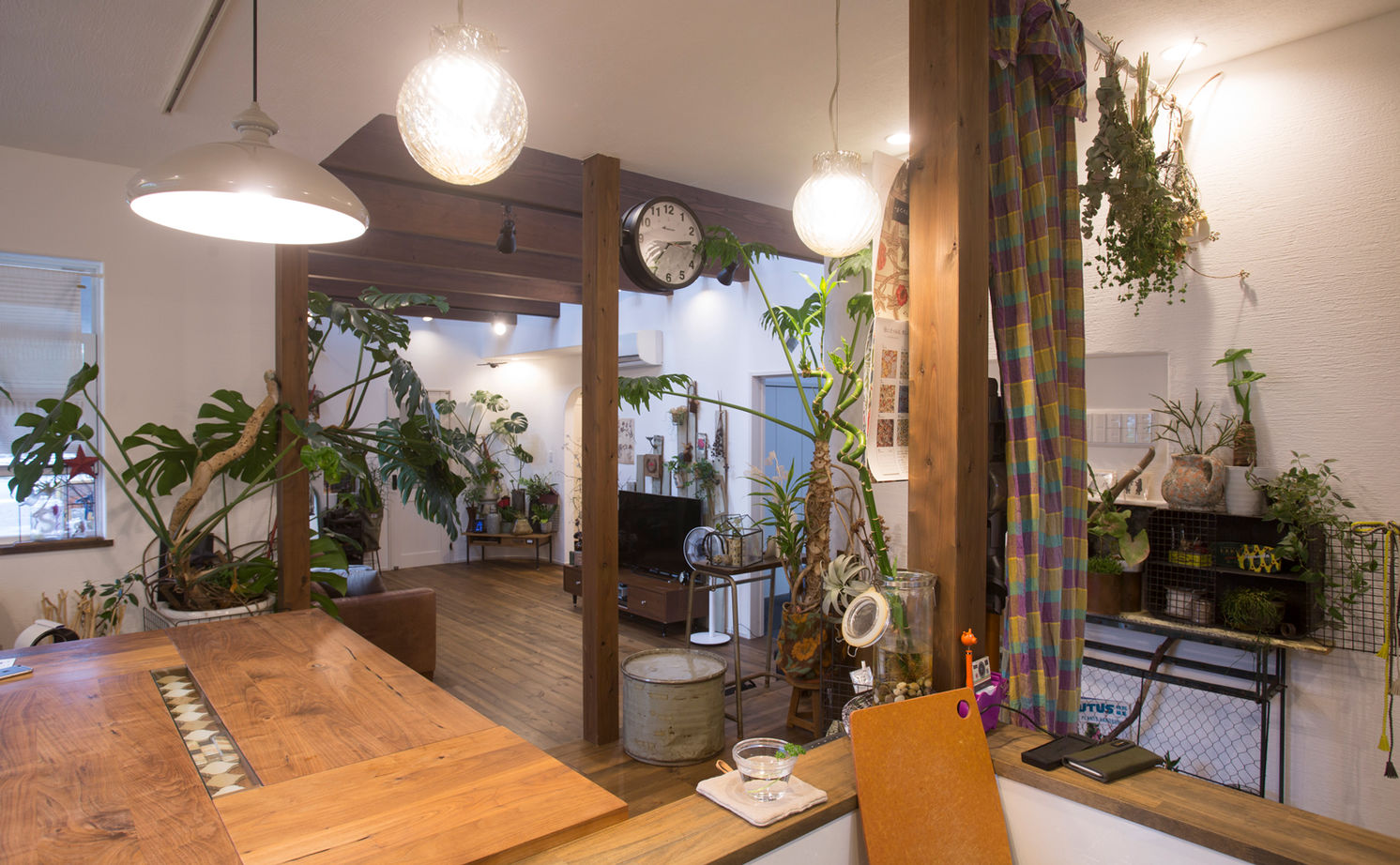 アーキホームライフ ［京都・1000万円台・30坪以下・駐車場有］無垢材、漆喰などをふんだんに使った平屋の実例（間取り有）の建築実例画像5