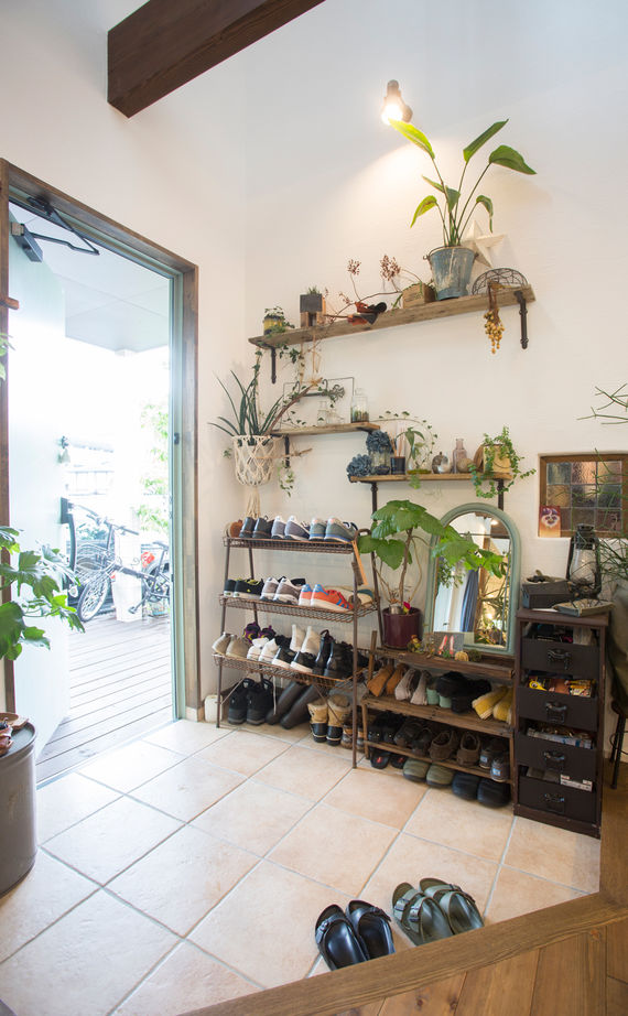 アーキホームライフ ［京都・1000万円台・30坪以下・駐車場有］無垢材、漆喰などをふんだんに使った平屋の実例（間取り有）の建築実例画像11