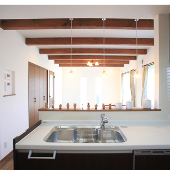 アーキホームライフ ［京都・～2000万円・30坪以下・駐車場有］自然素材をふんだんに使ったローコストの家の実例（間取り有）の建築実例画像5