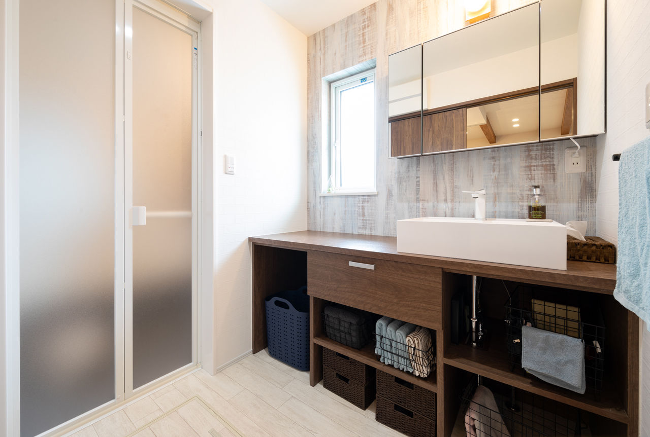 アーキホームライフ ［京都・1000万円台・30坪以下・駐車場有］狭小でも大きな吹抜けを実現した開放感のある家（間取り有）の建築実例画像8