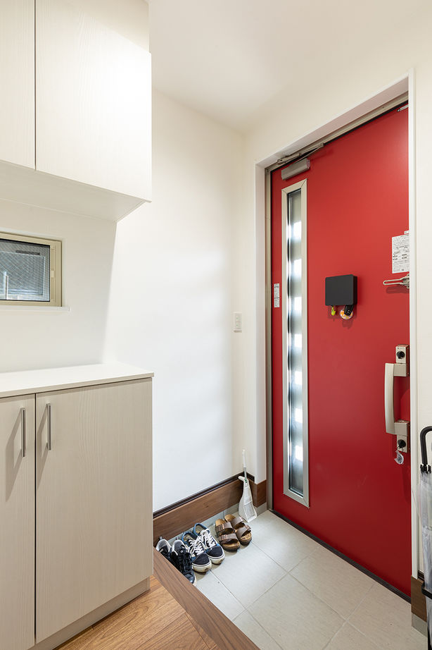 アーキホームライフ 【狭小地/3階建て/ビルトインガレージ/大阪】15坪の敷地を効率的に活用。2階LDKで明るく開放的な暮らしの建築実例画像2