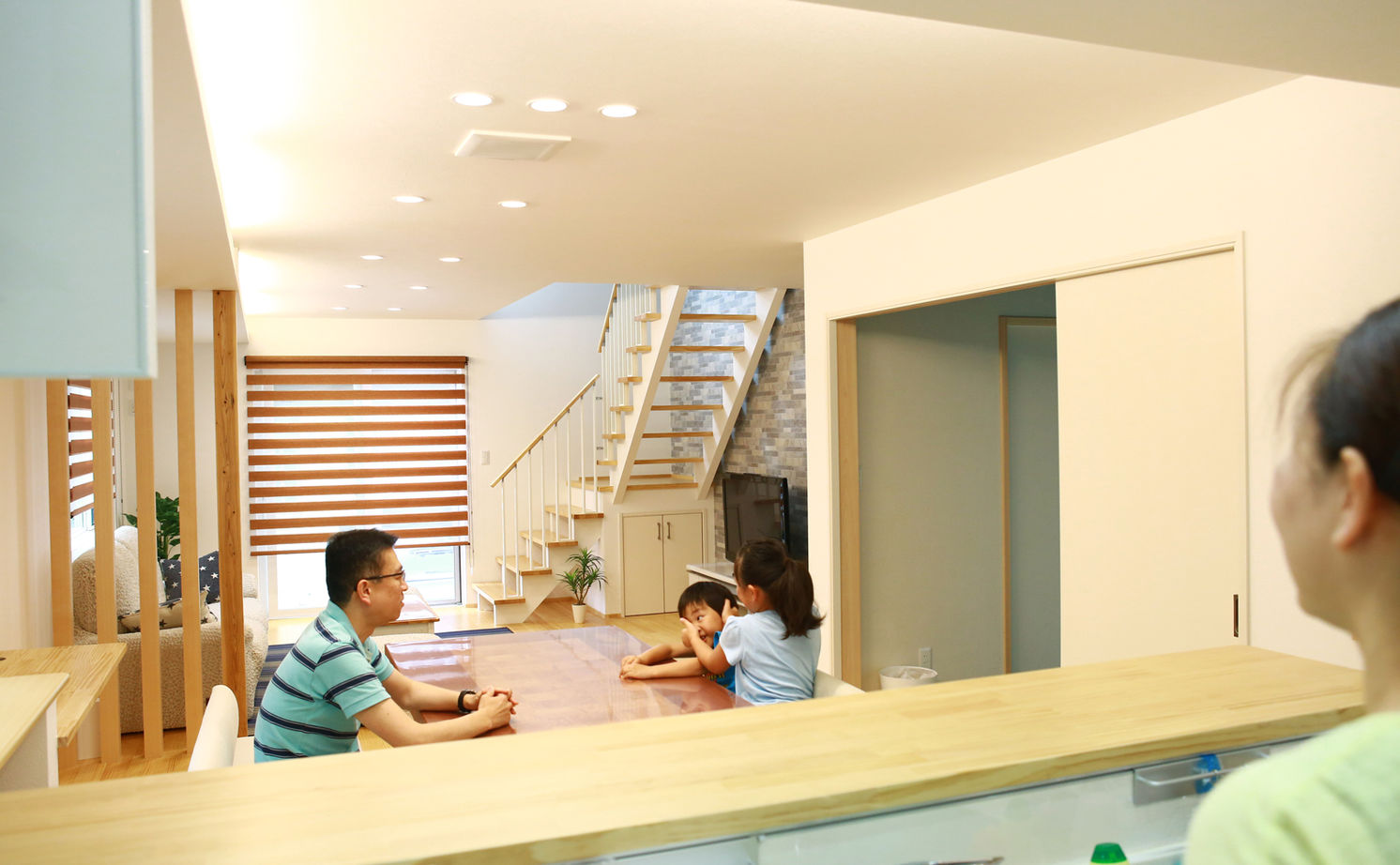 アーキホームライフ ［大阪・3000万円～・駐車場有］自由設計で3000万円台で建つ二世帯住宅の実例（間取り有）の建築実例画像5