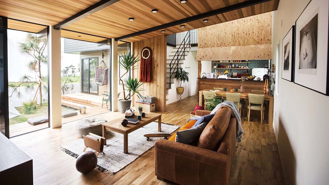 アーキホームライフ 【京都・2000万円台・駐車場有】家族や仲間、自然とつながって暮らすカジュアルな家（間取り有）の建築実例画像7