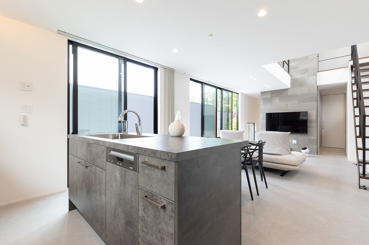 アーキホームライフ 【大阪・1000万円台・駐車場有】高級感のあるシンプルモダンなスタイリッシュハウス（間取り有）の建築実例画像6