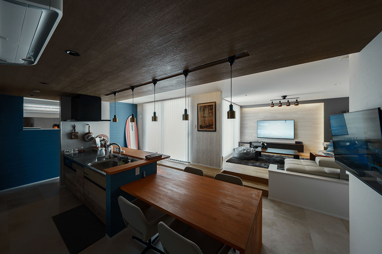 アーキホームライフ 【インナーガレージ・間接照明・パッシブ】光たっぷりの2階LDK。ホテルライクな空間でおしゃれに暮らすの建築実例画像7