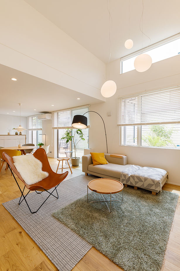 アーキホームライフ 【2000万円台・高天井・回遊動線】プライバシーを守り、中は開放的に。こだわりの動線で家事ラクも叶えたの建築実例画像4