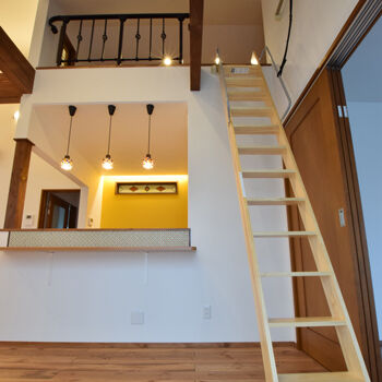 アーキホームライフ ［兵庫・1000万円台・30坪以下・駐車場有］自然素材を使ったシンプルモダンな平屋の実例（間取り有）の建築実例画像7