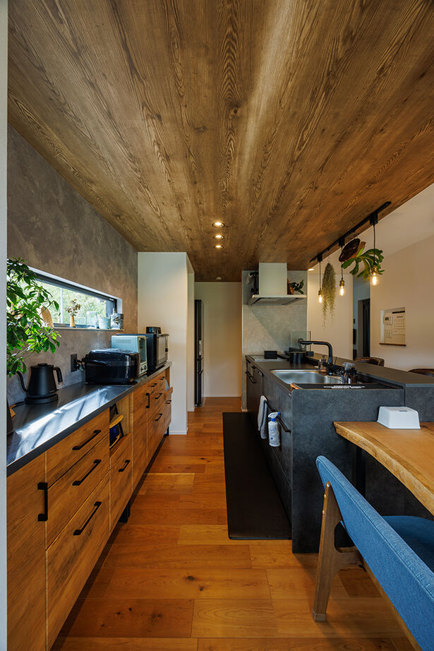 アーキホームライフ 【平屋・家事ラク・回遊動線】秘密基地のような「ヌック」が楽しい広々LDK。子育て家族のおしゃれな家の建築実例画像7