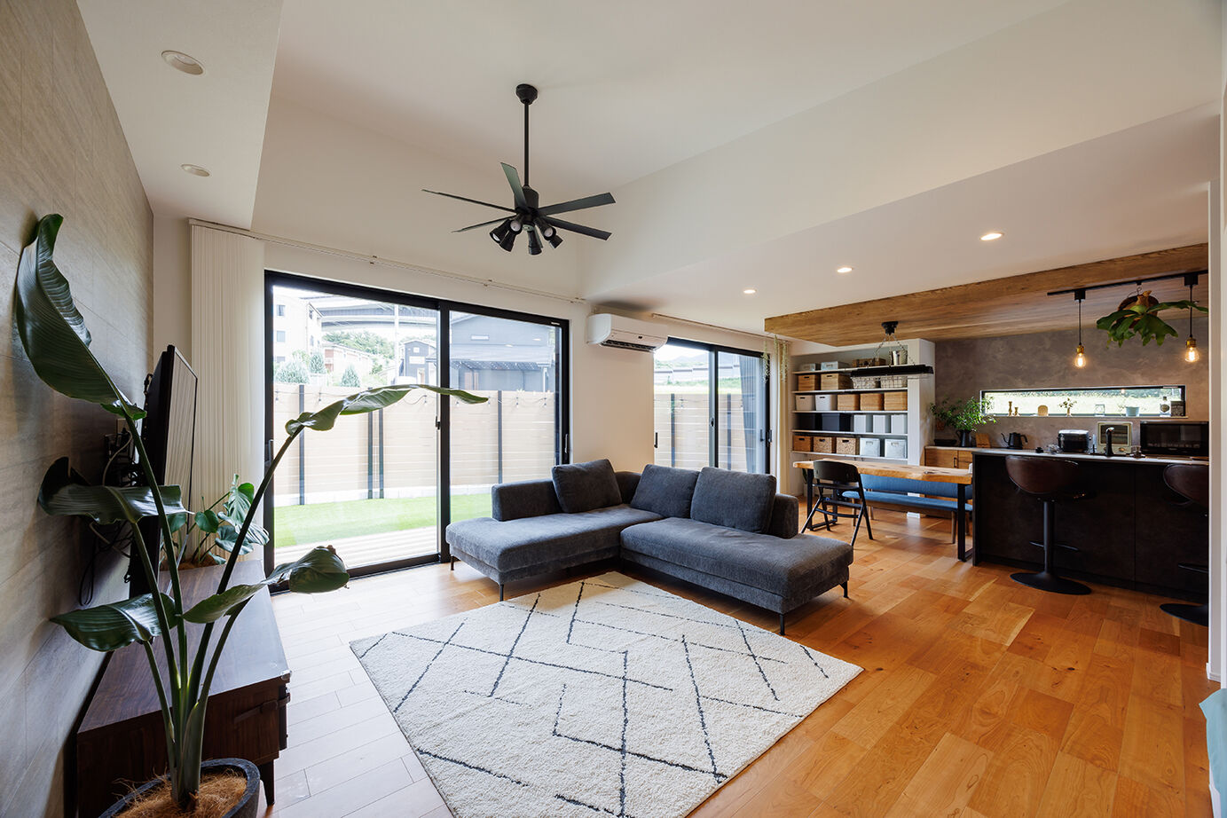 アーキホームライフ 【平屋・家事ラク・回遊動線】秘密基地のような「ヌック」が楽しい広々LDK。子育て家族のおしゃれな家の建築実例画像8