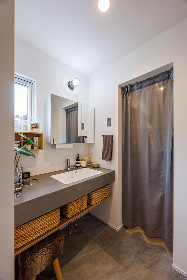 アーキホームライフ 【平屋・家事ラク・回遊動線】秘密基地のような「ヌック」が楽しい広々LDK。子育て家族のおしゃれな家の建築実例画像12