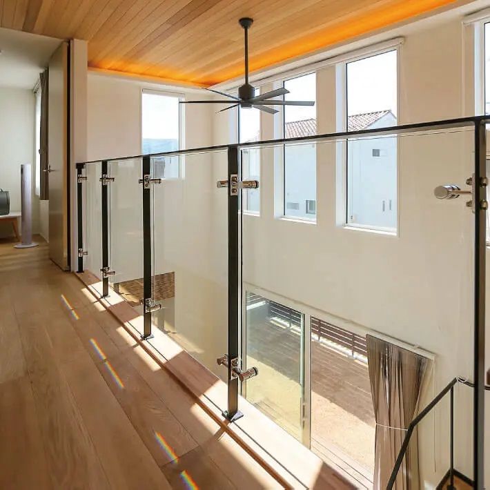 サンプロ 【4LDK・R壁・家事動線・建築士設計】クールさに込めた気遣いと安心の建築実例画像9