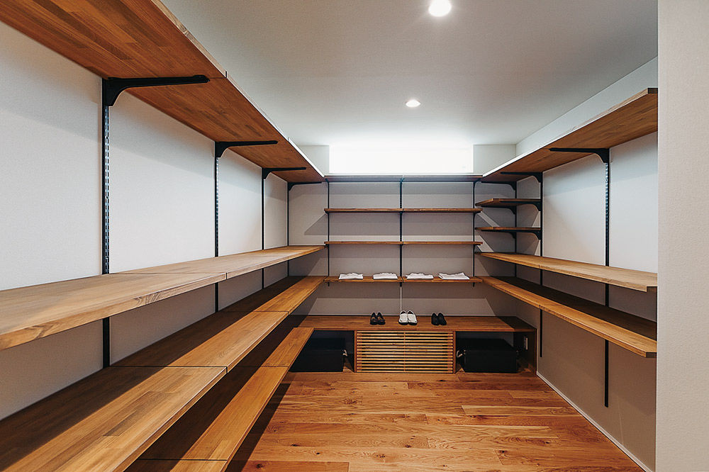 サンプロ 【ファミクロ・家事動線・坪庭・建築士設計】未来を見据えて今を暮らすジャパンディスタイルの平屋の建築実例画像7