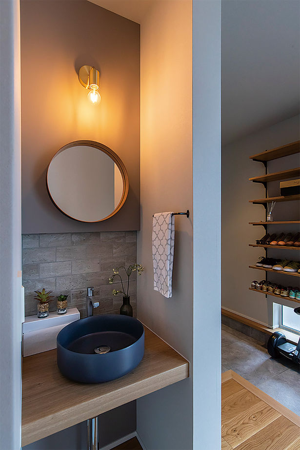 サンプロ 【ファミクロ・家事動線・坪庭・建築士設計】未来を見据えて今を暮らすジャパンディスタイルの平屋の建築実例画像8