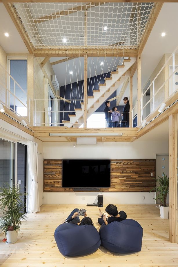 リバーフットホールディング 【3250万円（53.8坪）/間取図有】まるで家の中が運動場のような「子どもが遊べる家」の建築実例画像4