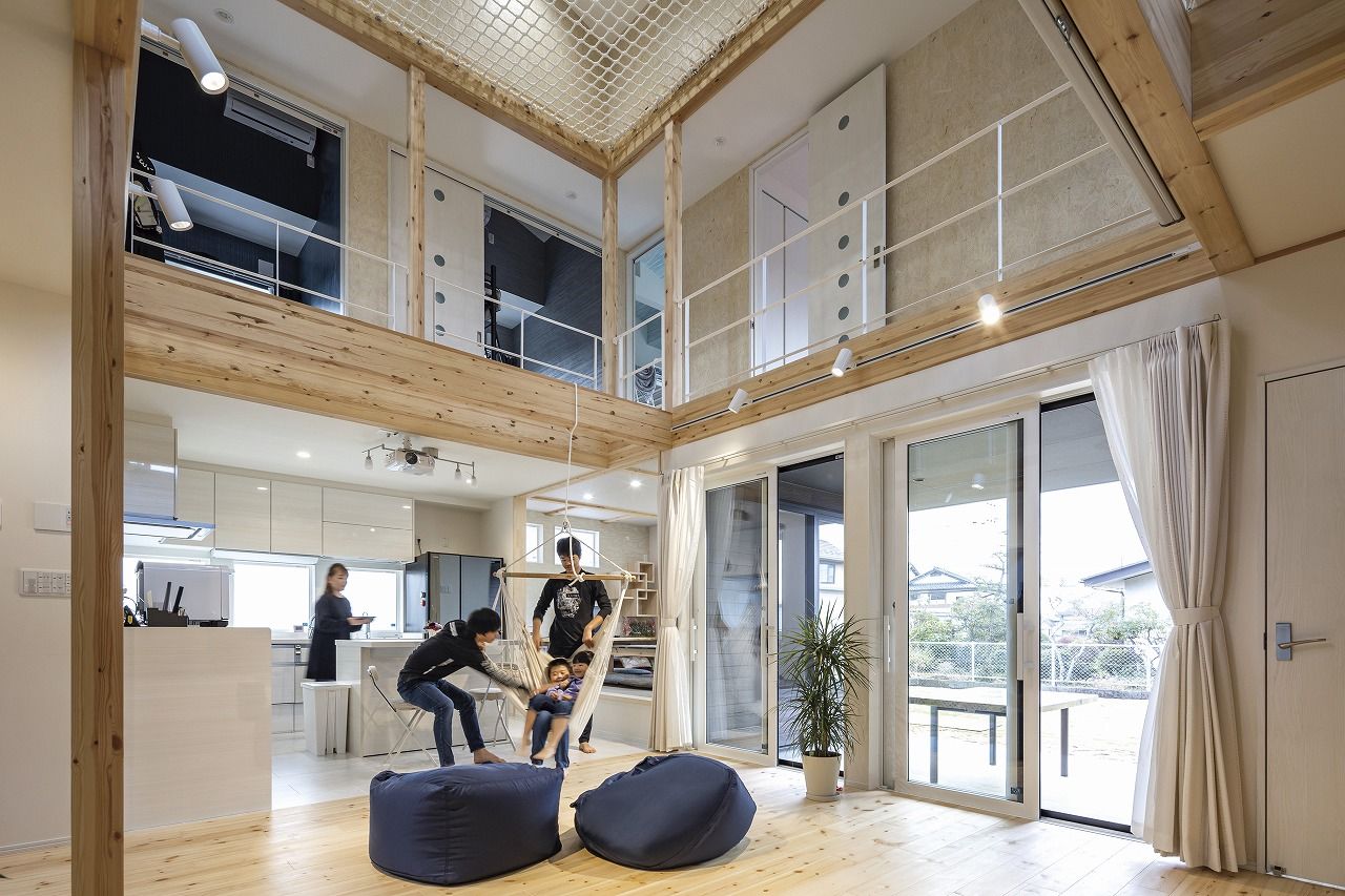 リバーフットホールディング 【3250万円（53.8坪）/間取図有】まるで家の中が運動場のような「子どもが遊べる家」の建築実例画像5