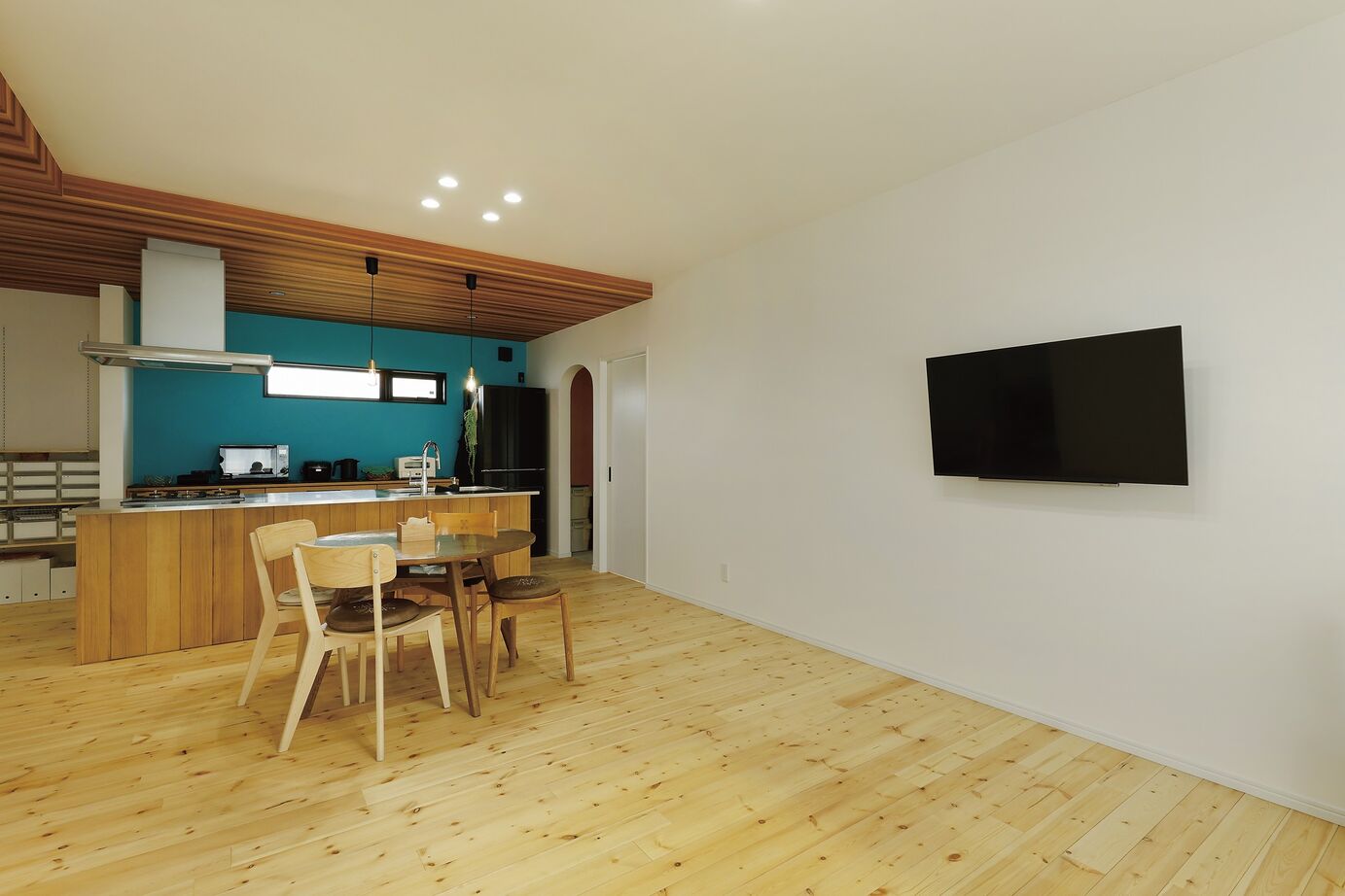 リバーフットホールディング 自由設計で希望を叶えた平屋　デザインにもこだわり個性的にの建築実例画像7