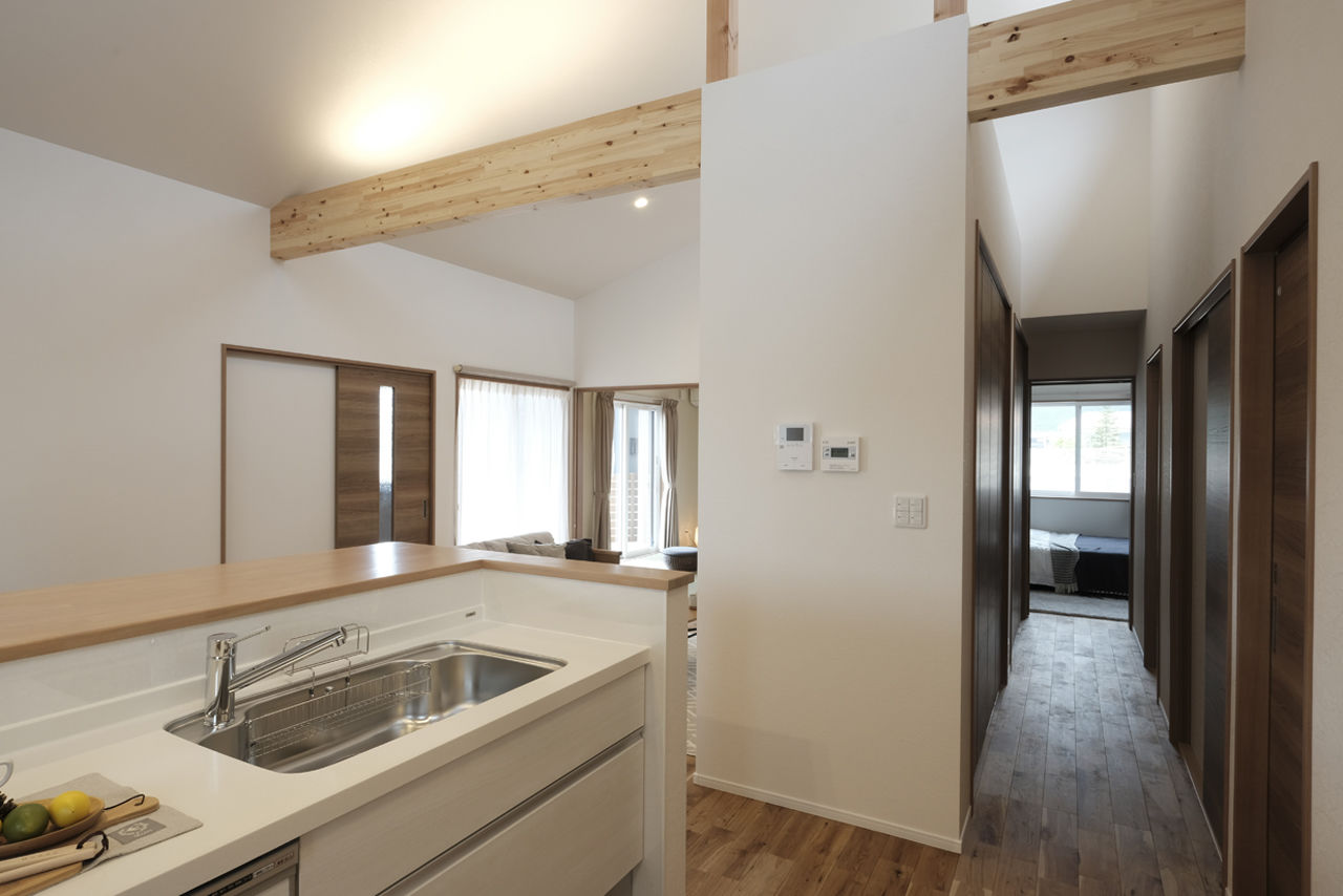 SAWAMURA建築設計 【滋賀県／平屋／狭小24.1坪】コンパクトでありながら、ゆったりとした終の棲家に。間取り図有の建築実例画像5