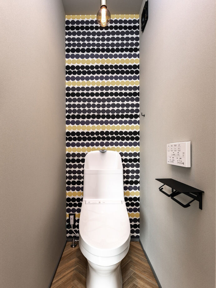 SAWAMURA建築設計 【高島市】大きな吹き抜けやアイランドキッチンが開放的。自然素材×モノトーンの大人ナチュラルな家の建築実例画像14