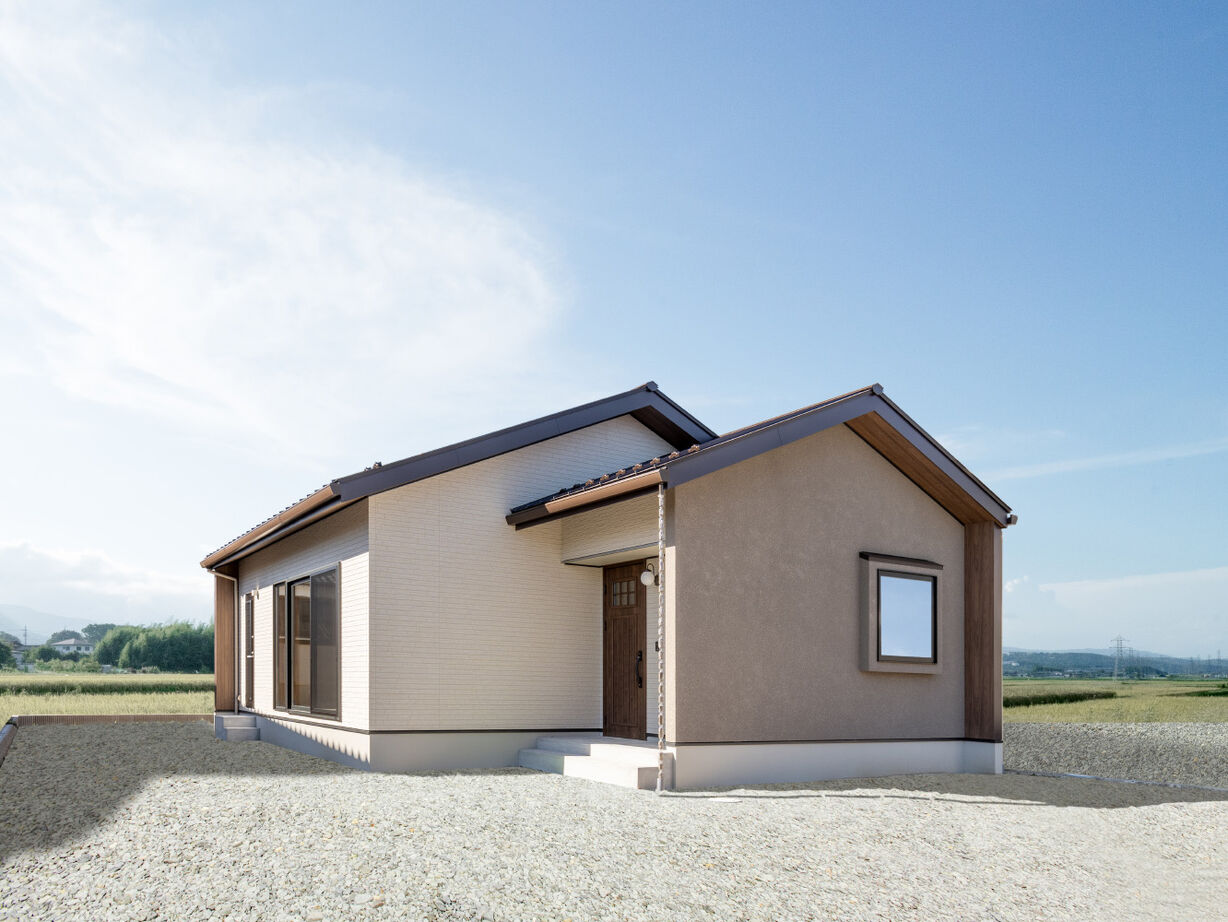 SAWAMURA建築設計 【近江八幡市／平屋／21坪】21坪とは思えない開放感。細部にこだわったジャパンディスタイルの平屋の住まいの建築実例画像