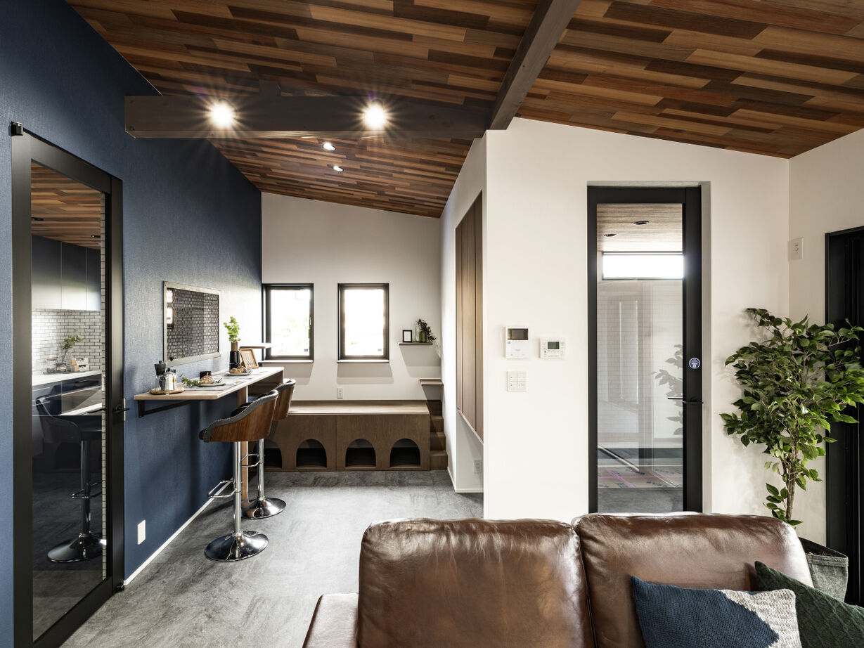 SAWAMURA建築設計 【大津市／平屋】ペットの居心地を最優先に間取りを検討。愛犬や愛猫たちと穏やかに暮らす平屋の住まいの建築実例画像3