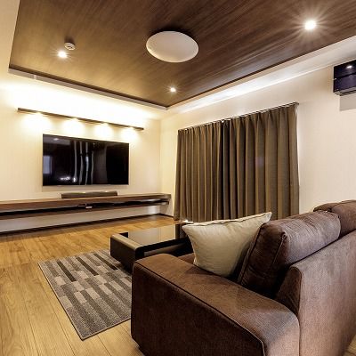 横尾材木店 【2000万円台】愛車を身近に感じるバイクガレージのある平屋。ブラウンで統一したＬＤＫで寛ぎの時間をの建築実例画像10