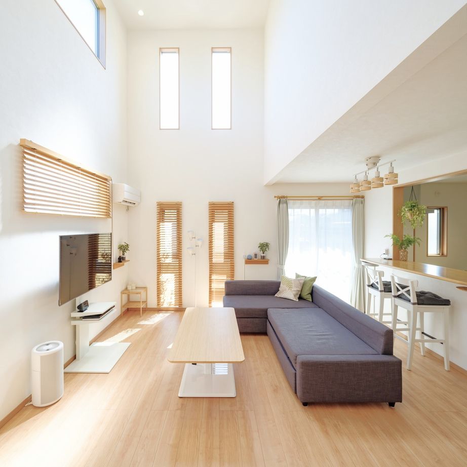 横尾材木店 【2000万円台】土地からすべてお任せ／コスパの良さが決め手／在宅ワーク／子育て快適／ヘリンボーン柄の建築実例画像2