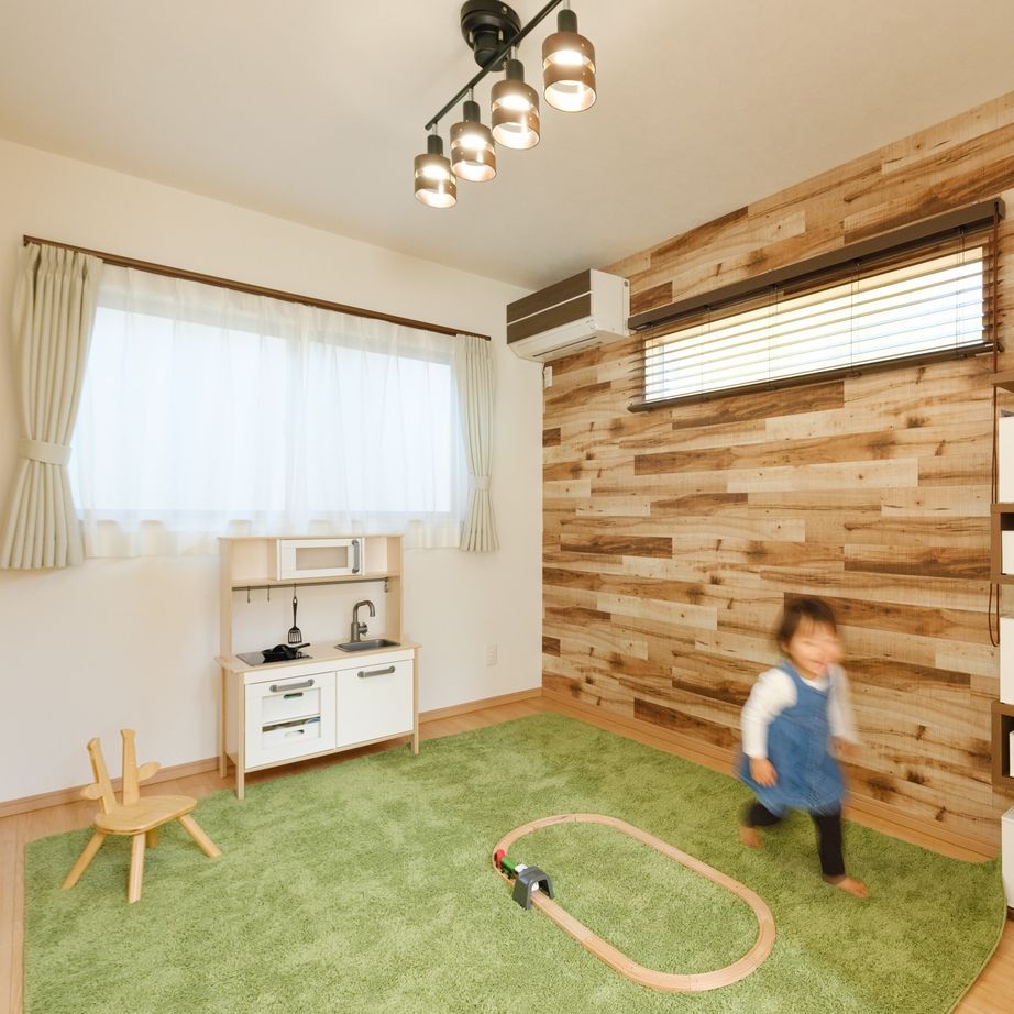 横尾材木店 【2000万円台】土地からすべてお任せ／コスパの良さが決め手／在宅ワーク／子育て快適／ヘリンボーン柄の建築実例画像5