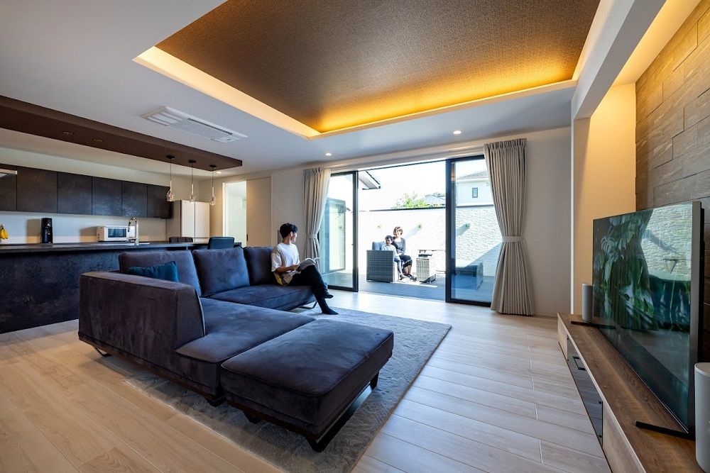 横尾材木店 【2700万円台】2LDK平屋／回遊動線ファミリークローゼット・ランドリールーム／中と外が繋がるウッドデッキの建築実例画像4