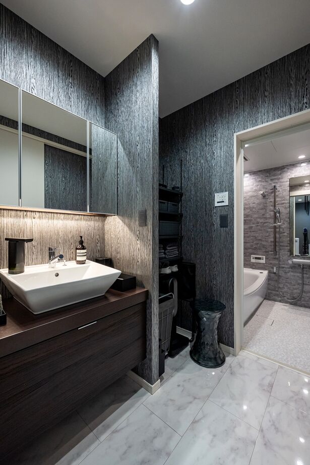 横尾材木店 【2700万円台】プライベート空間のウッドデッキ18帖／バリ・リゾート／GRAFTEKT／平屋の建築実例画像6