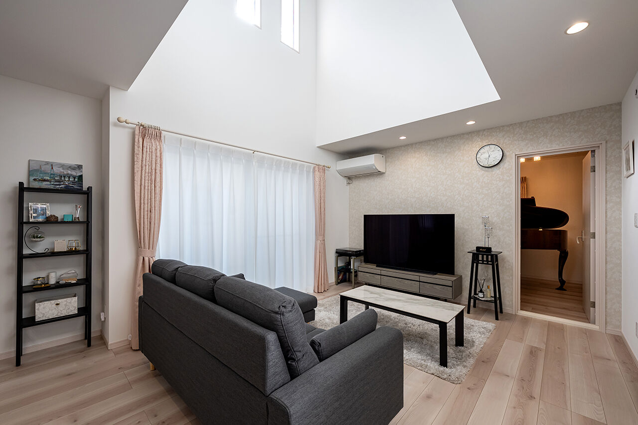 横尾材木店 【1800万円台】見学した建売住宅の間取りがよく、担当営業の対応力も決め手。家でいつでもピアノを弾ける！の建築実例画像2