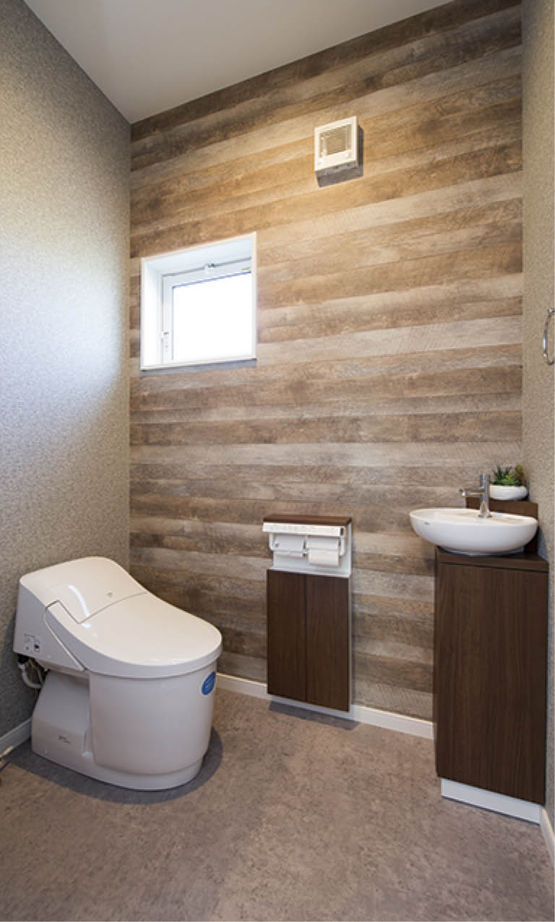 ニッケンホーム 【愛知県/ビルトインガレージ】愛車のバイクを眺める間取り!段差の少ないバリアフリー設計実例の建築実例画像6