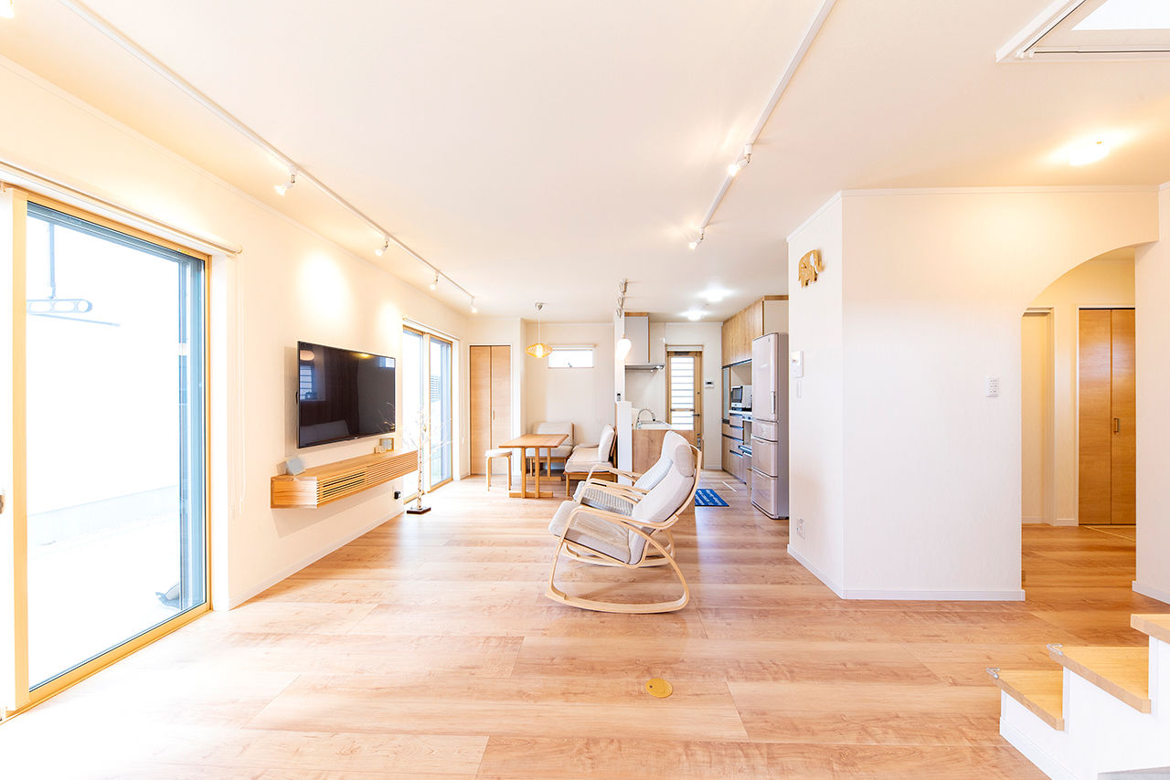 ニッケンホーム 【デザイン×性能】要望通りの間取りで快適な暮らし♪オシャレな和モダンカフェ風の2階建て住宅の建築実例画像9