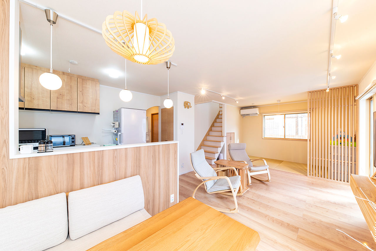 ニッケンホーム 【デザイン×性能】要望通りの間取りで快適な暮らし♪オシャレな和モダンカフェ風の2階建て住宅の建築実例画像10