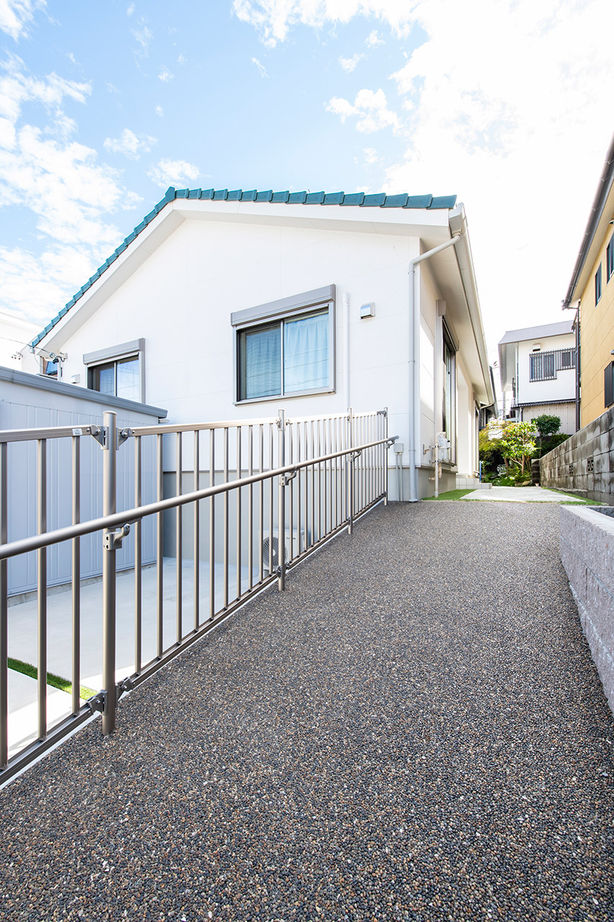 ニッケンホーム 【平屋/20坪台/バリアフリー】狭小地、採光難でも間取りの工夫で日差しを取り込む開放的な家の建築実例画像6