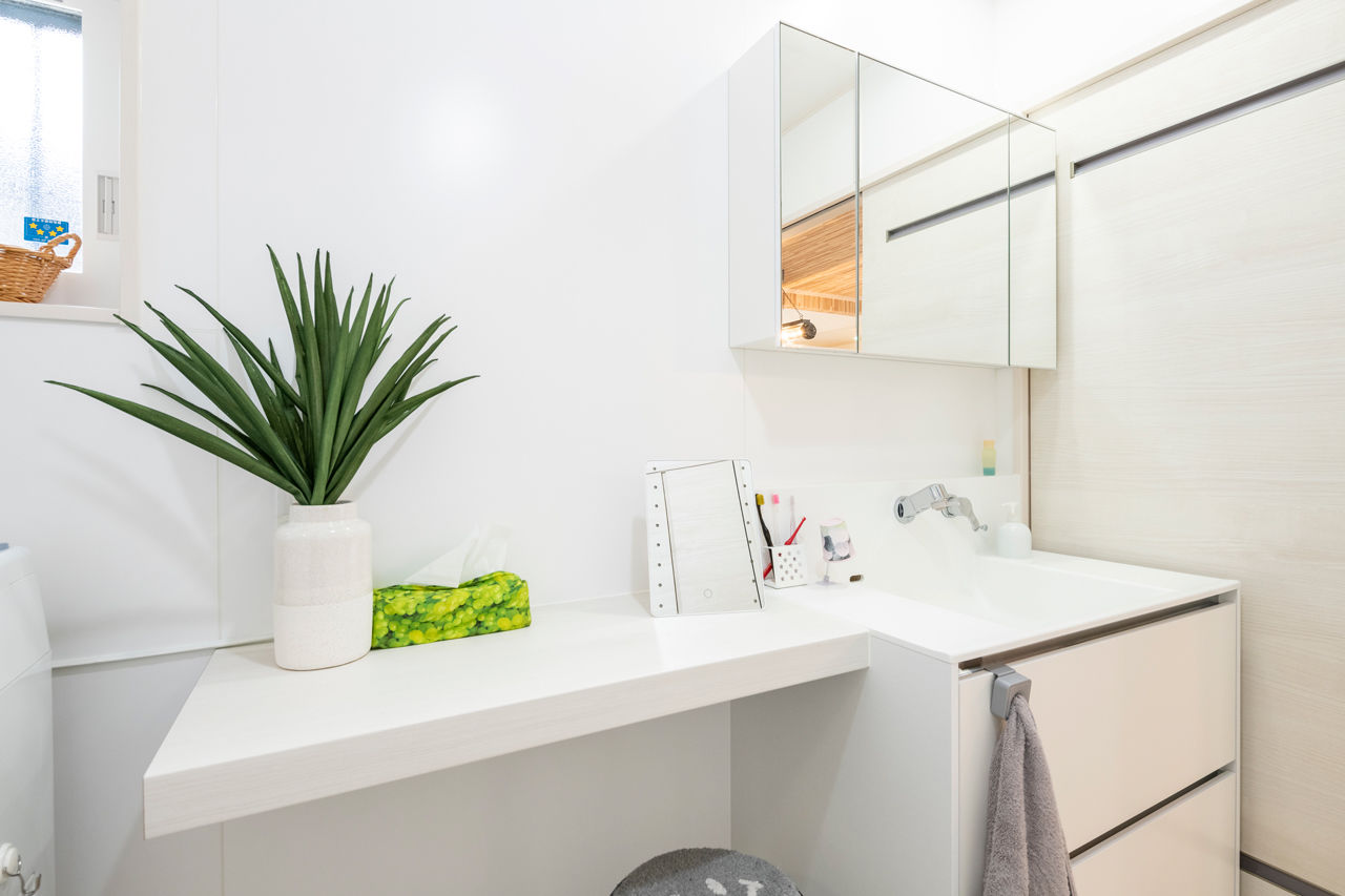 ニッケンホーム 【愛知県/間取り図】ZEH性能！趣味も楽しめる生涯住みやすいロフトのあるおしゃれな平屋実例の建築実例画像6