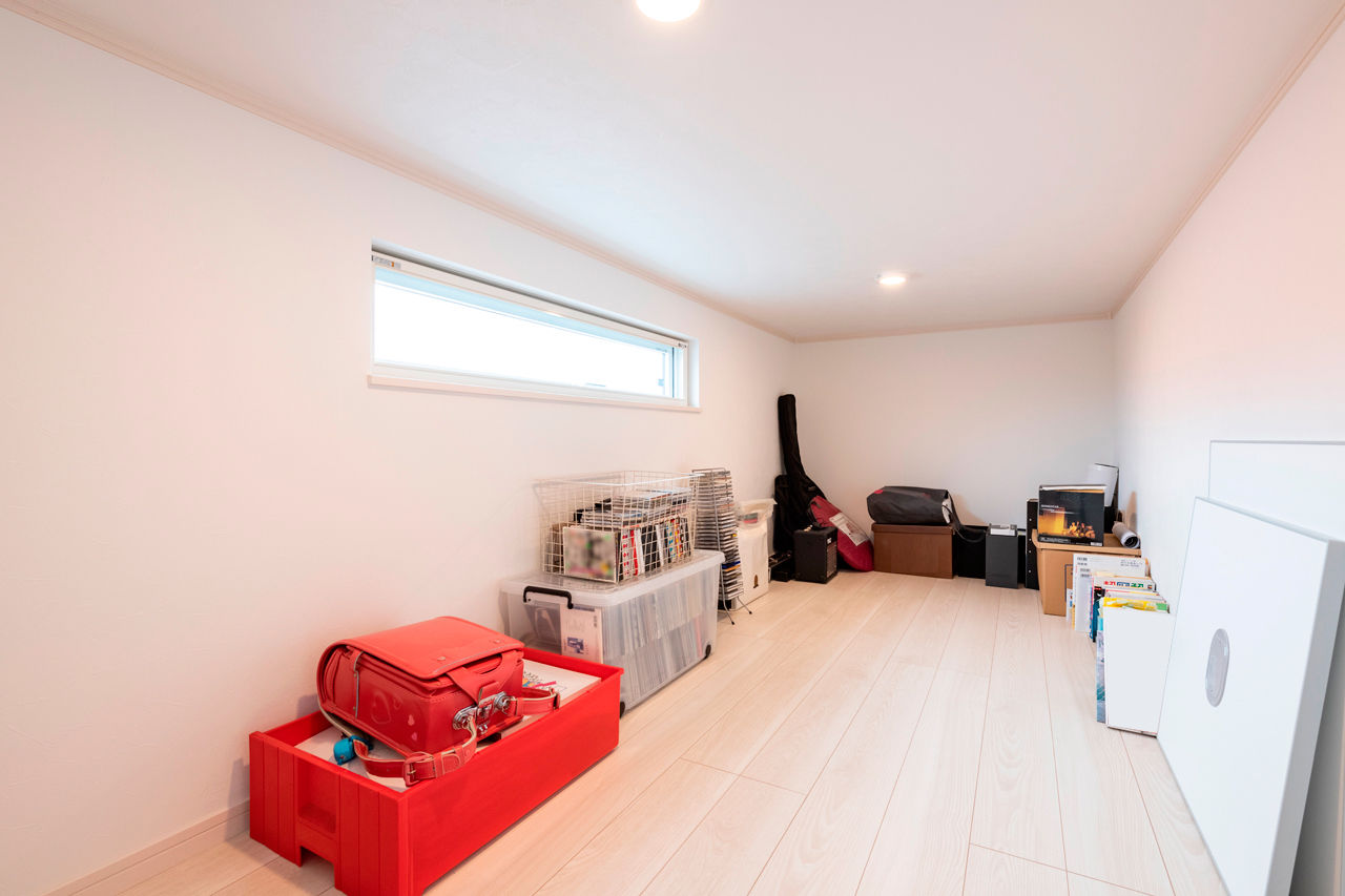 ニッケンホーム 【愛知県/間取り図】ZEH性能！趣味も楽しめる生涯住みやすいロフトのあるおしゃれな平屋実例の建築実例画像8