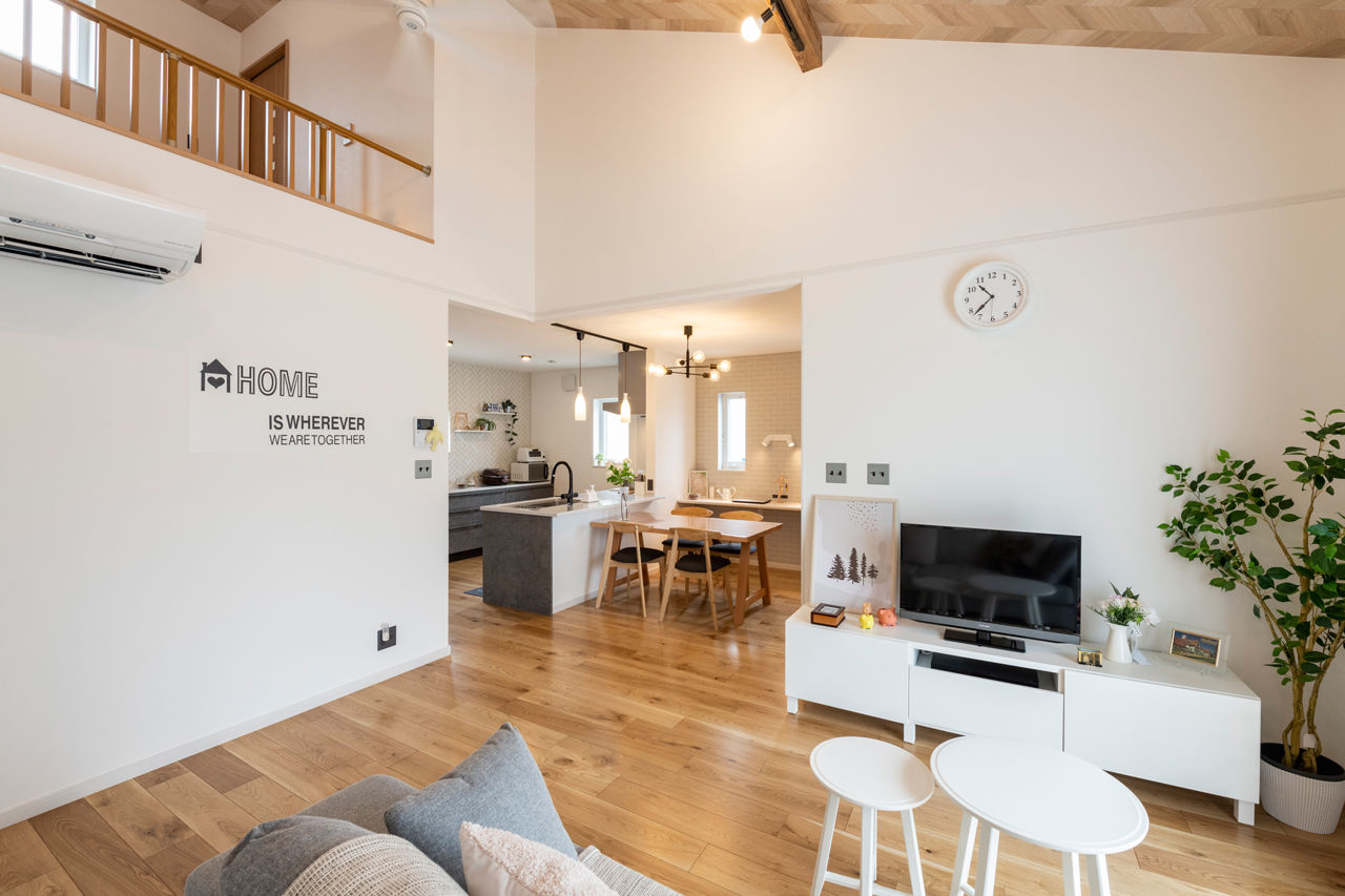 ニッケンホーム 【平屋風/間取り図】住みやすい平屋の暮らしに2階居室をプラス!ZEH性能×価格に納得の住宅実例の建築実例画像2