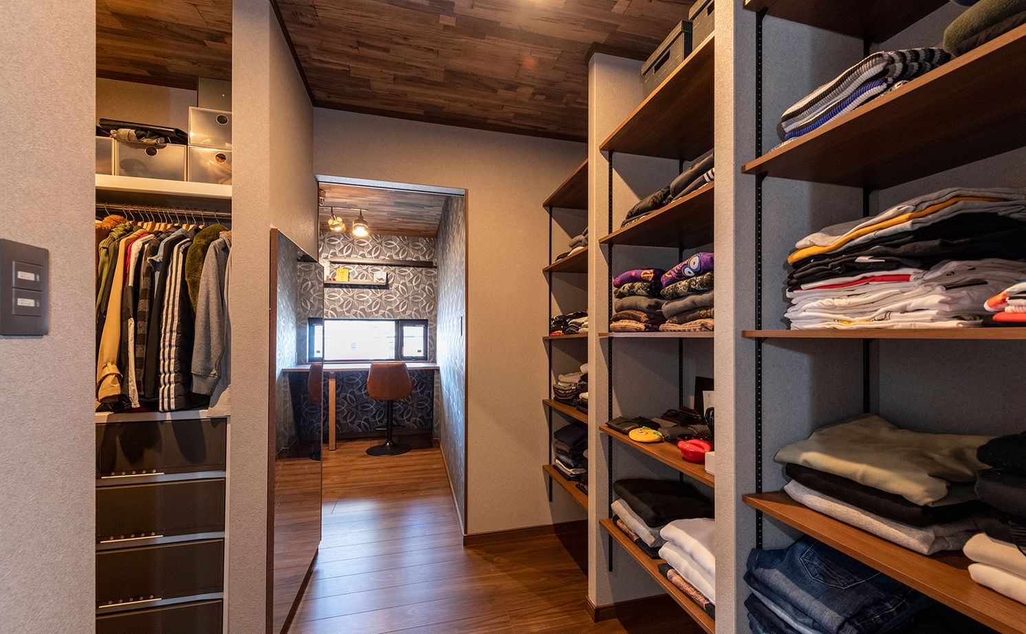 ニッケンホーム 【ホテルライク/間取り図】空間の連続性が開放感を生む。ホテルのような居心地のZEH住宅の建築実例画像11