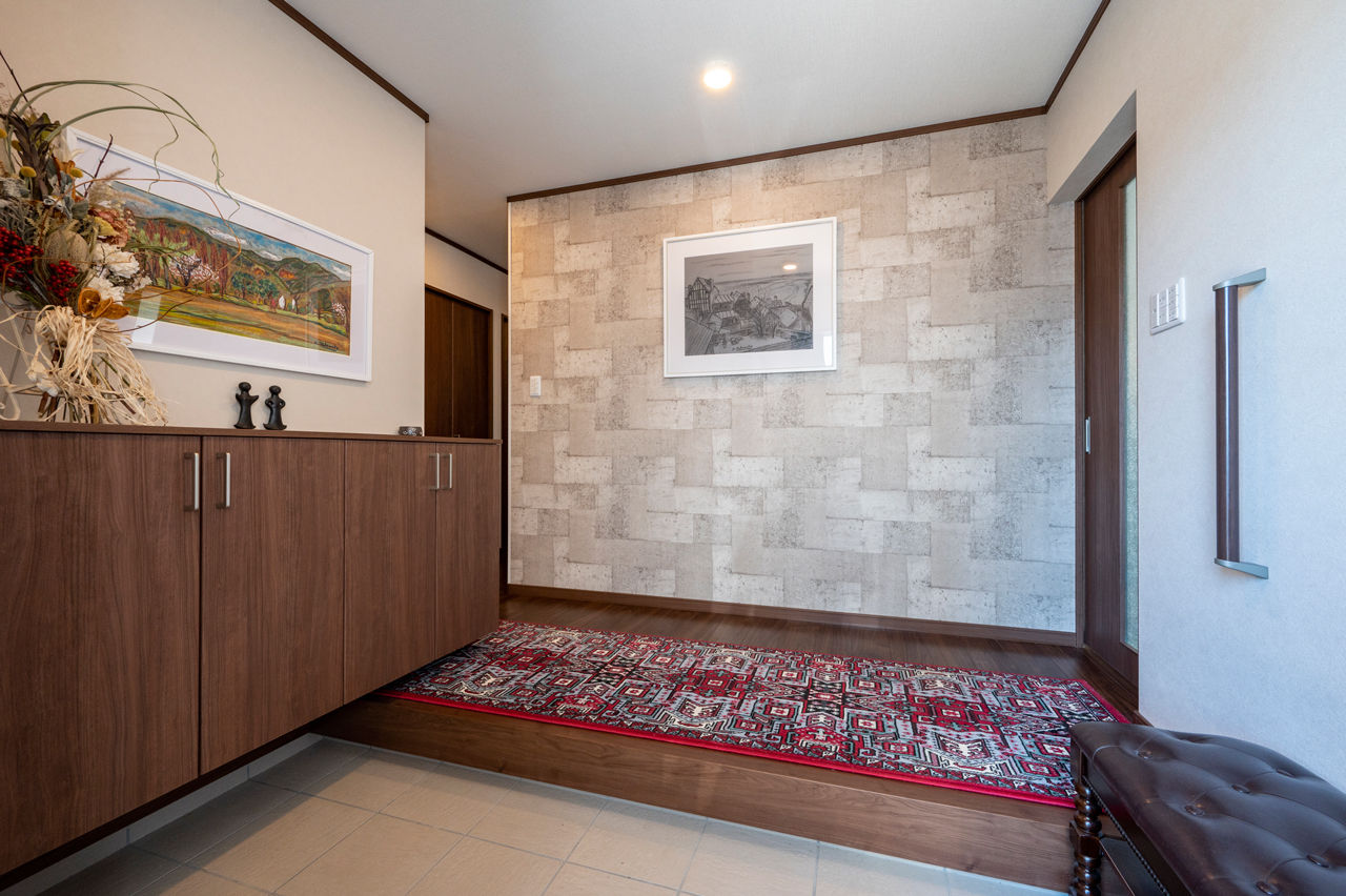 ニッケンホーム 【バリアフリー平屋/間取り図】福祉事業を活かし祖母も住みやすい永住仕様に電気代実質０(※1)のZEH実例の建築実例画像7