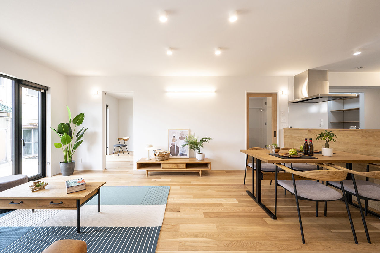 ニッケンホーム 【コンパクト平屋/20坪台/間取り図】UA値0.26の最高基準の断熱、C値0.1を予算内で。ずっと心地よさが続く家の建築実例画像4