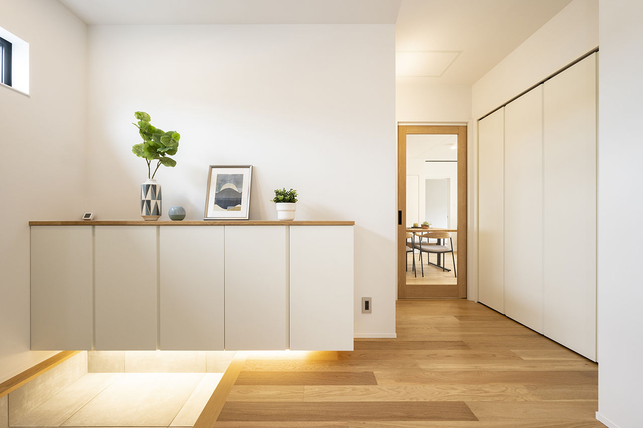 ニッケンホーム 【コンパクト平屋/20坪台/間取り図】UA値0.26の最高基準の断熱、C値0.1を予算内で。ずっと心地よさが続く家の建築実例画像6