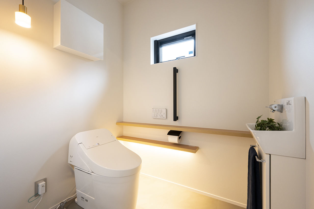 ニッケンホーム 【コンパクト平屋/20坪台/間取り図】UA値0.26の最高基準の断熱、C値0.1を予算内で。ずっと心地よさが続く家の建築実例画像9