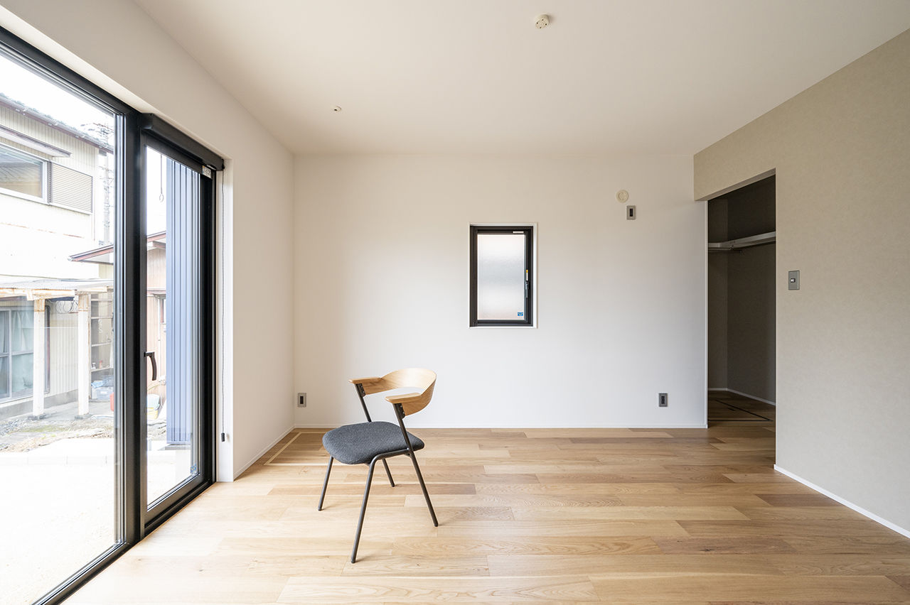 ニッケンホーム 【コンパクト平屋/20坪台/間取り図】UA値0.26の最高基準の断熱、C値0.1を予算内で。ずっと心地よさが続く家の建築実例画像10