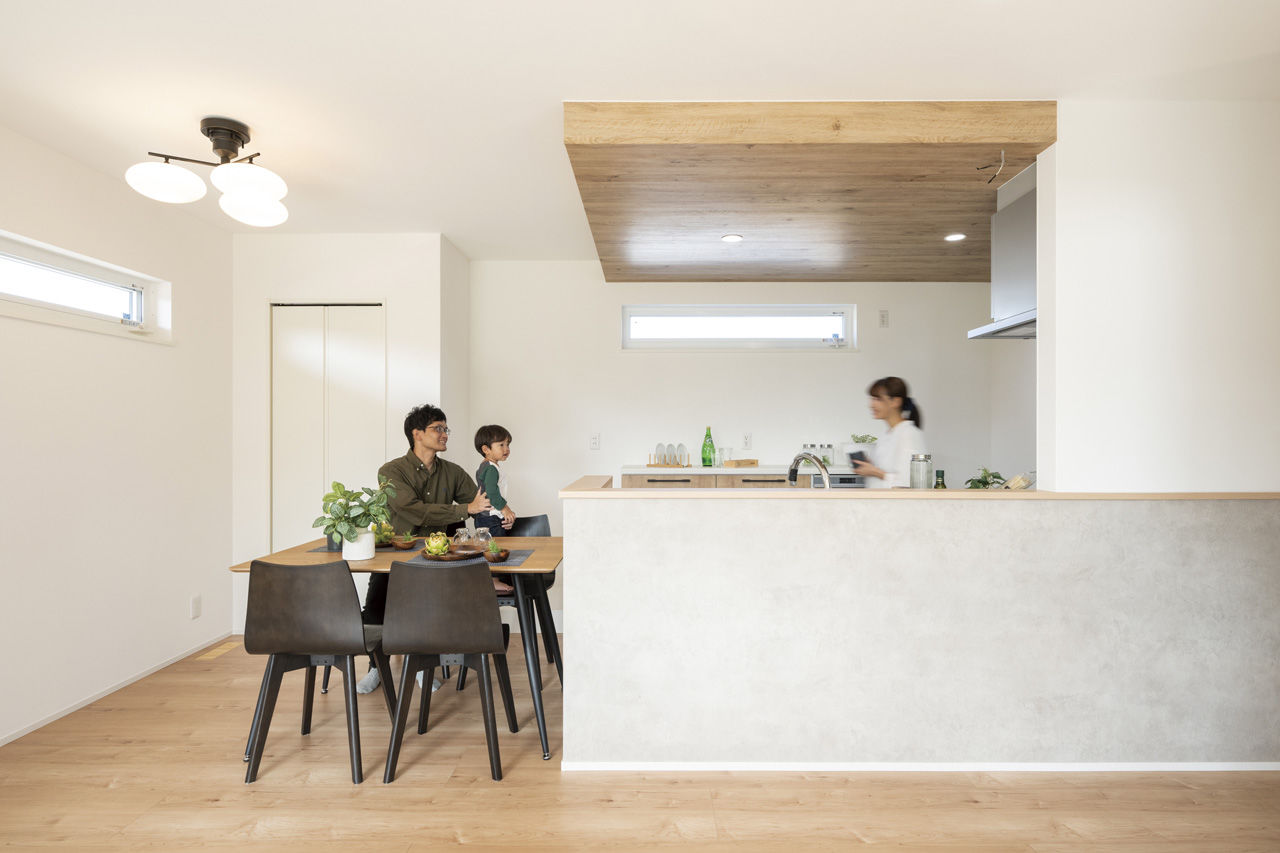 ニッケンホーム 【平屋/29坪/間取り図】省電力でいつも快適。家事ラク動線も参考にしたい、ナチュラルモダンな平屋ZEHの建築実例画像4