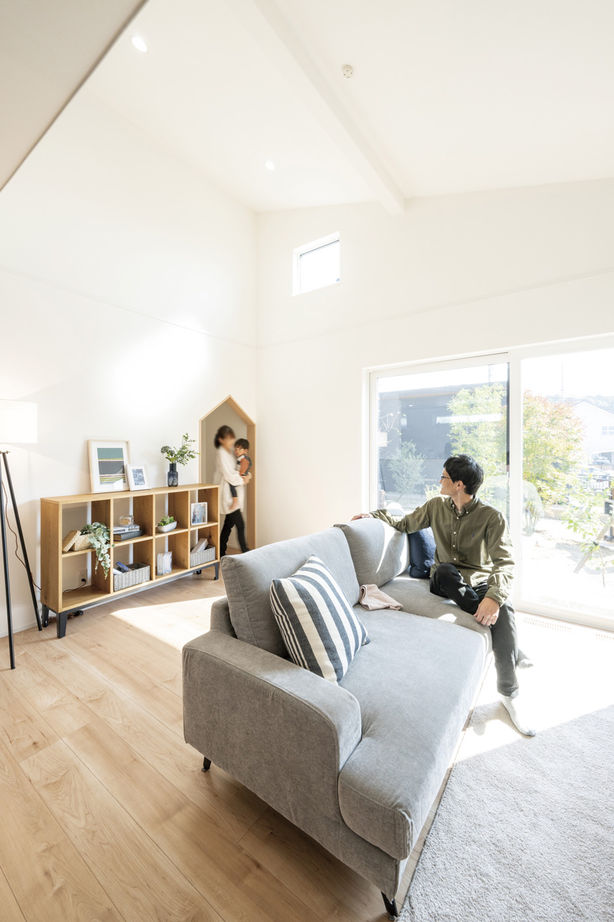 ニッケンホーム 【平屋/29坪/間取り図】省電力でいつも快適。家事ラク動線も参考にしたい、ナチュラルモダンな平屋ZEHの建築実例画像5