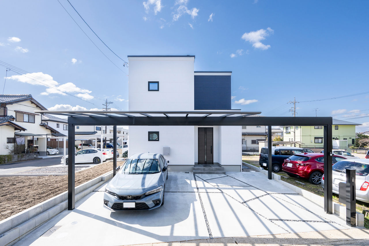 ニッケンホーム 【犬山市/HEAT20 G2/間取り図】デザインも動線もシンプルに。リビング階段でも快適な高性能ZEHの建築実例画像2