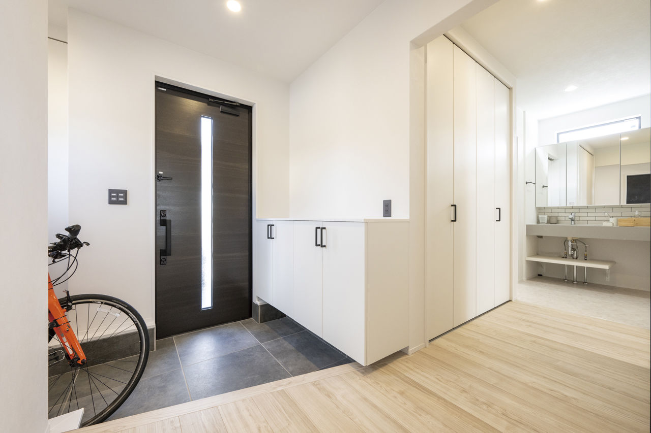 ニッケンホーム 【犬山市/HEAT20 G2/間取り図】デザインも動線もシンプルに。リビング階段でも快適な高性能ZEHの建築実例画像5